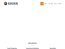 Tablet Screenshot of eigermarketing.com